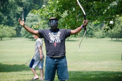 Participants attempt to tag members of the opposite team by hitting them with the foam-tipped arrows. Don t miss out on Tag the game you never outgrow!
