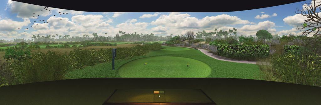 The patent-pending PGA TOUR SimSurround We chose to partner with aboutgolf because they are the world s most progressive, technologically innovative indoor golf simulator company.