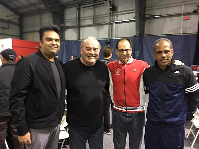 At the recent Tennis Canada National Coaching Conference: