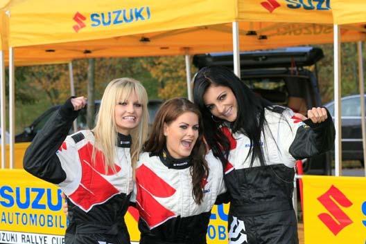 Therefore the Suzuki Rallye Cup is an integrated part in Suzukis mediastrategy and its success in last years cup can