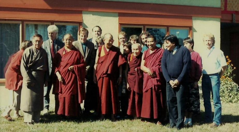 with Buddhist scholars and resident monks. In 1989, His Holiness, the Dalai Lama visited the Buddhist learning Center. Master Otto was asked to body- guard His Holiness.