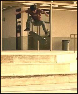 -59- Chapter 9- The Frontside Flip (Frontside 180 Kickflip) When you think of Frontside Flip, a name immediately jumps to mind: Andrew Reynolds.