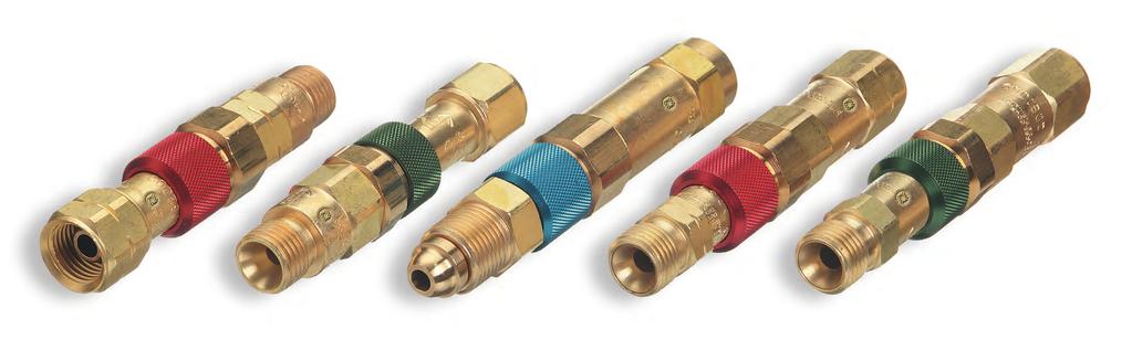 QUICK-CONNECTS SETS & COMPONENTS QUICK-CONNECTS FOR WELDING EQUIPMENT Western s Quick Connects provide fast, reliable and positive connections and quick disconnections for torches, hoses and