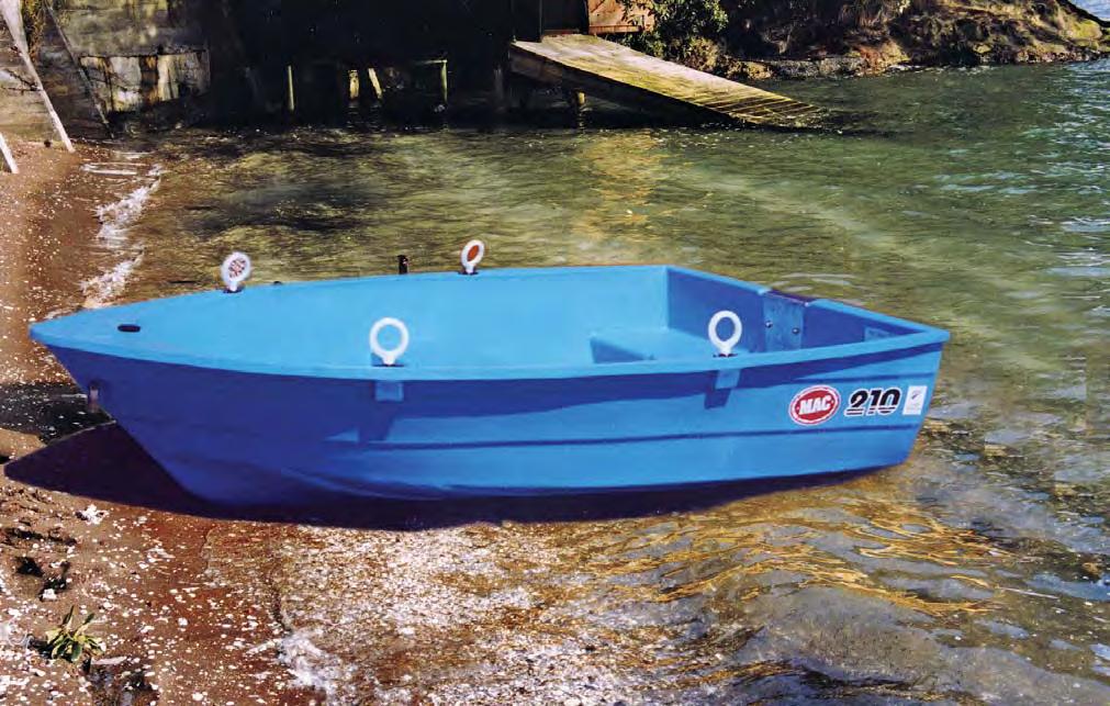 Mac 210 Dinghy The Baby Mac 210 Dinghy is a great little tender, or dinghy, which is lightweight and yet very stable.