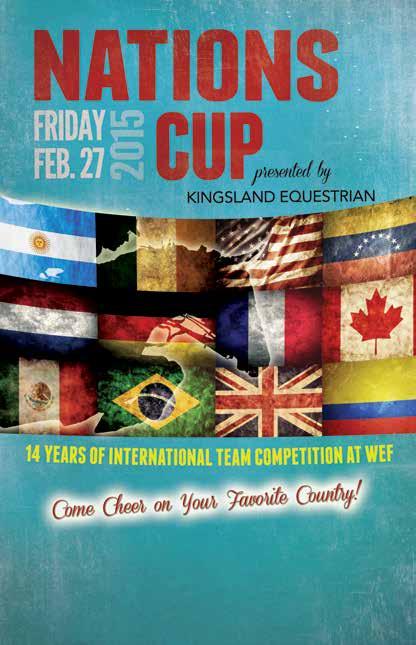 Highly anticipated items every year, Nations Cup shirts and jackets from Kingsland Equestrian will be available at the WEF Boutique.