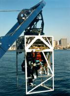 The Victor 6000 is an ROV (Remotely Operated Vehicle) with a mass of 4.