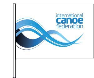 The ICF logo should always be on the left side with a solid blue line (ICF Blue) on the right. The width of the line separating the ICF and organiser s logos should be 1 ½ pt.