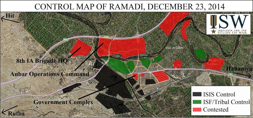 ISIS attacks Ramadi s city center in Dec.