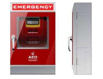 11 INSTALL 3 Place the HeartOn AED A10 into its Soft Carry Case. For alternative transport cases ask Mediana or your distributor. INSTALL 4 Figure 10.