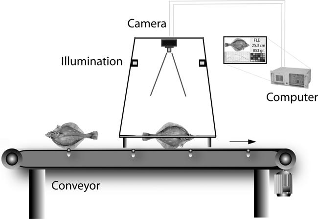 Fig. 1 - Schematic diagram of the CatchMeter system. The mechanical systems of the CatchMeter are controlled from the PC through a PLC.