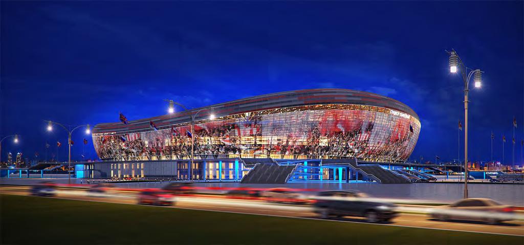 Saint Petersburg Krestovsky Stadium (Zenit Arena), Capacity: