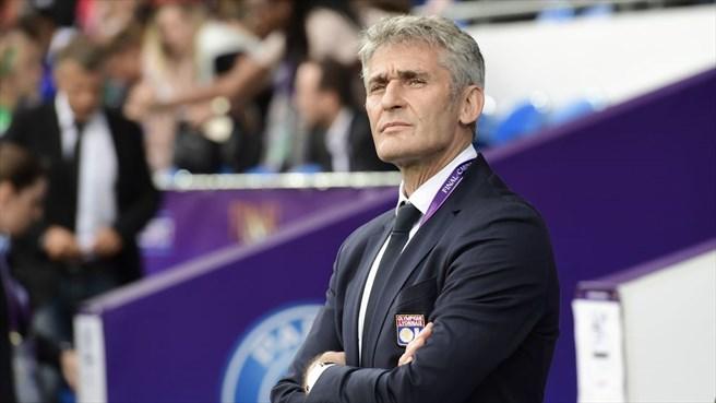 Winning coach Gérard Prêcheur (Lyon) AFP/Getty Images Prêcheur reflects on Lyon success "Now I'll be able to spend time with my family and friends, all the people who have supported me over the last