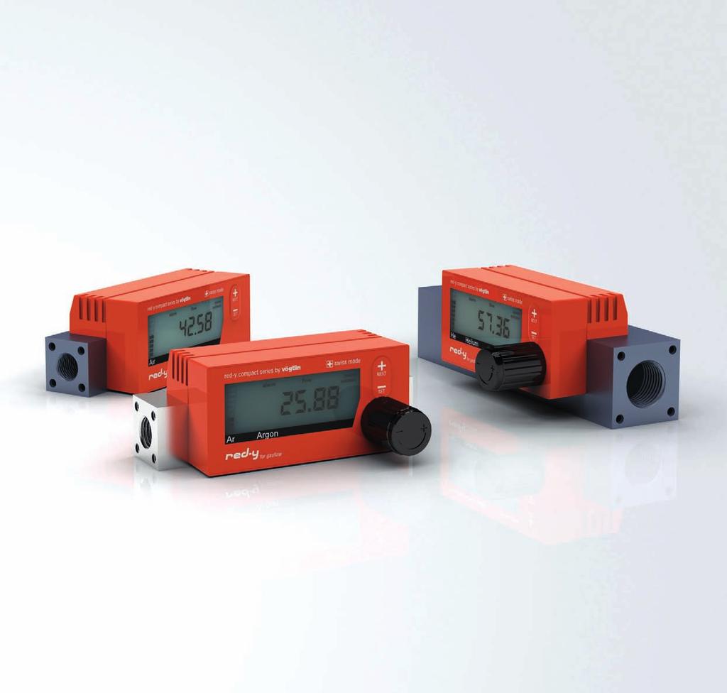 red-y compact series product information attery Powered hermal Mass Flow Meters for Gases