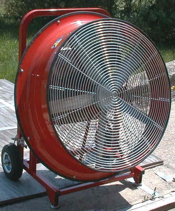 30 Gasoline Fan; Front