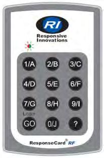 KEYPAD POLLING charette #2 When the polling opens you will select a key and your keypad light should flash green 0