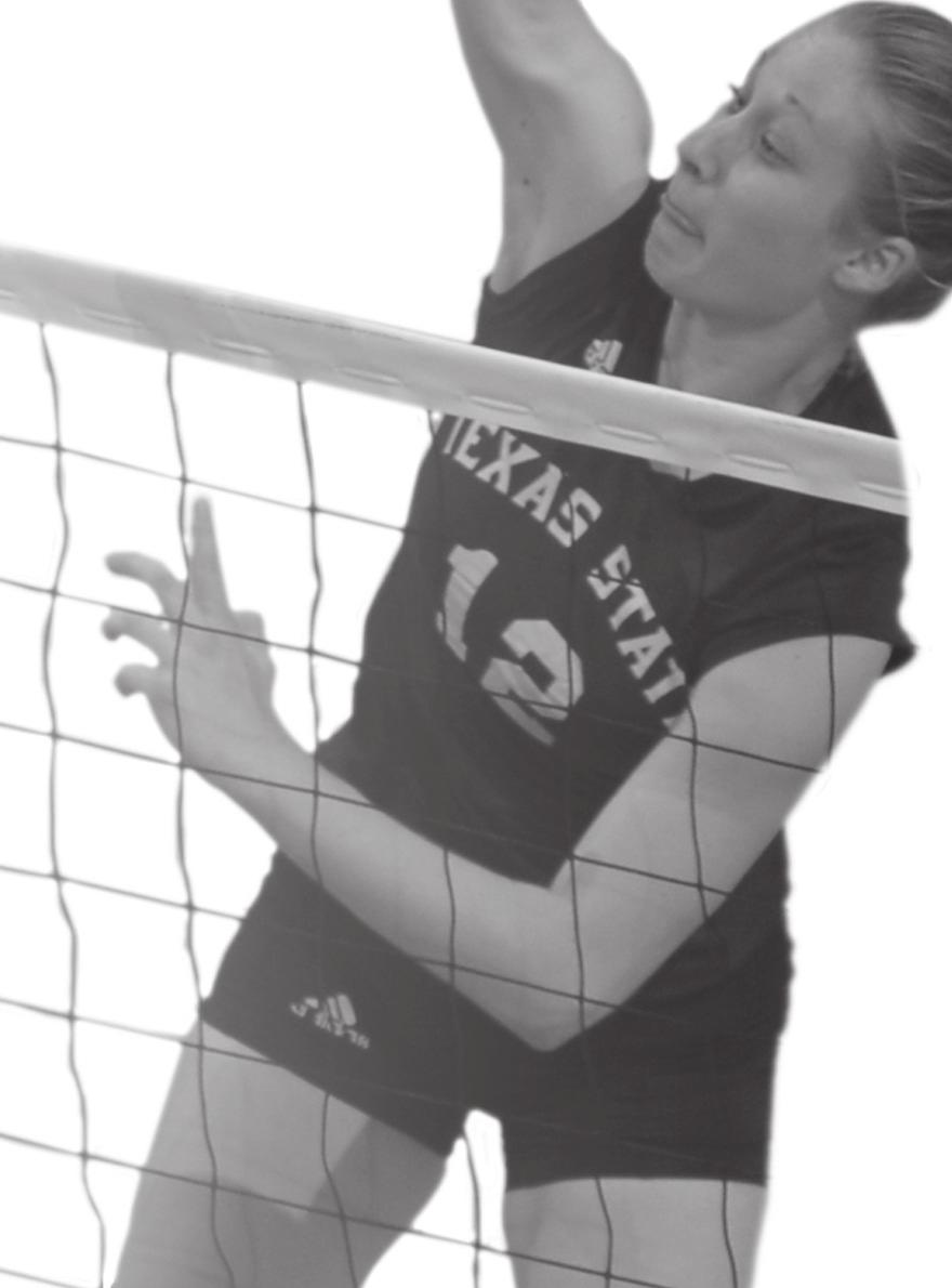 ..She was also third on the team in service aces (14) and ﬁfth in total blocks (27). * Karry Griﬃn played the 2003 season at Kent State University.