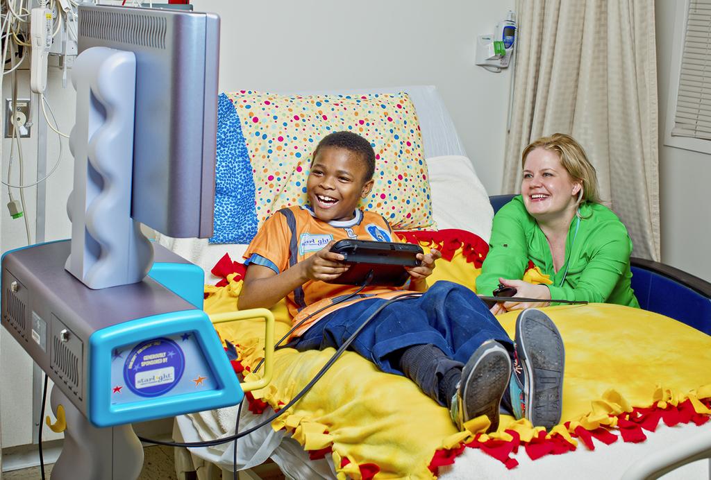 Starlight creates moments of joy and comfort for hospitalized kids and their families.