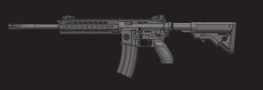 GEN2 SIG516 OPERATOR MANUAL: HANDLING & SAFETY INSTRUCTIONS READ THE INSTRUCTIONS AND WARNINGS IN THIS MANUAL CAREFULLY BEFORE USING THIS FIREARM; DO NOT DISCARD THIS