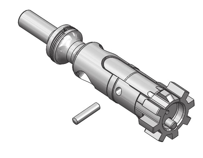 9.2 Extractor 1. Fit extractor to bolt body by holding bolt in one hand. 2.
