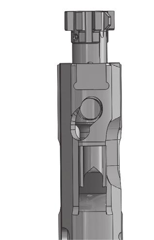 ALIGN BOLT INTO CARRIER BODY Alignment of Bolt and Carrier 2.