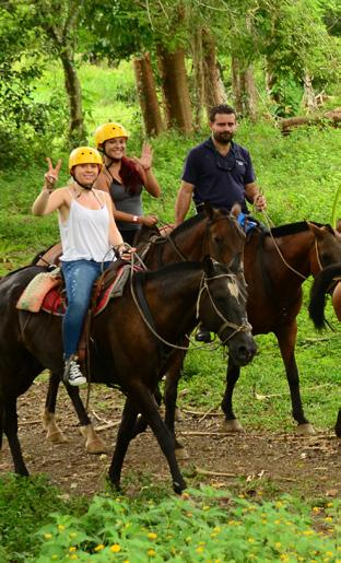 8 Horseback Riding Vista Los Sueños This is perhaps one of the best ways to discover the wonders of the rainforest.