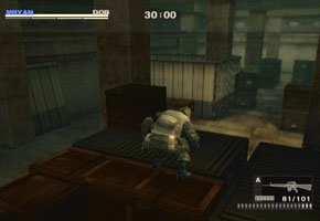However, you can catch other players by surprise by jumping over some crate stacks instead of running around them.