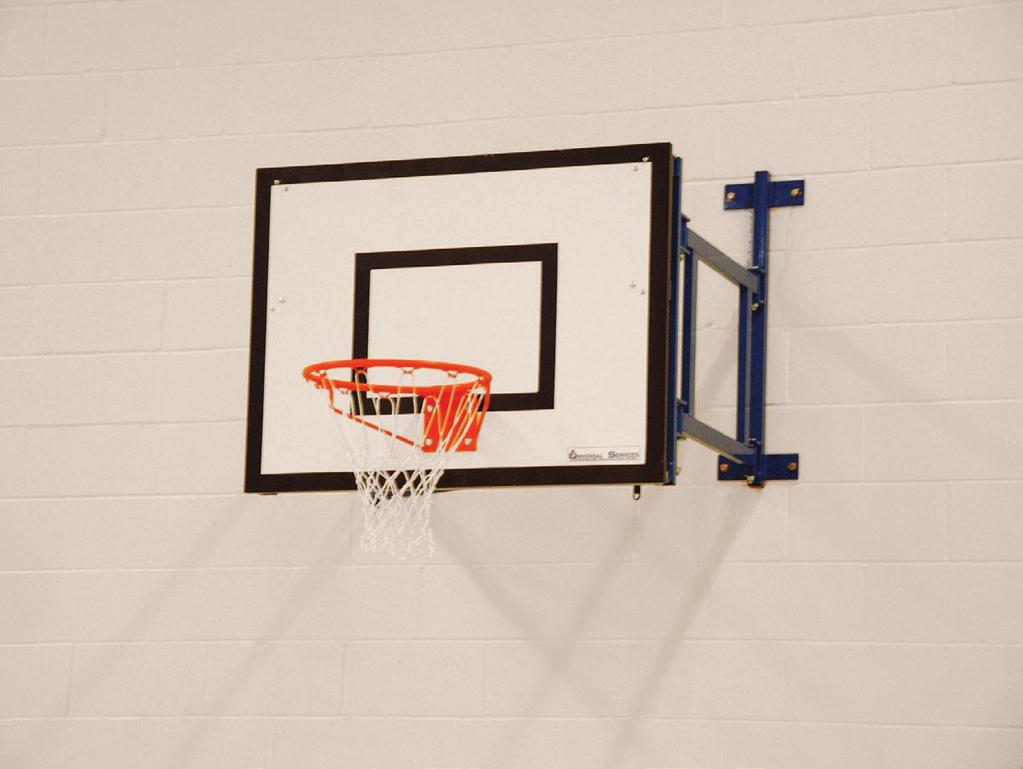 Available as wall hinged to fold back against wall when not in use often used to aid clearing indoor cricket nets, fixed projection or flat fixed models - suitable for cross