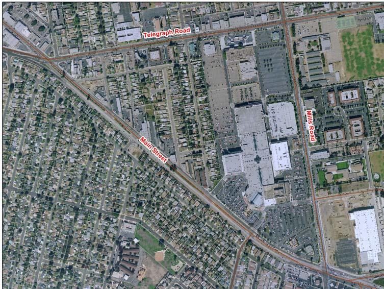 Dunning street with two existing connections to Mall parking lot Residents required full closure of both as a part of