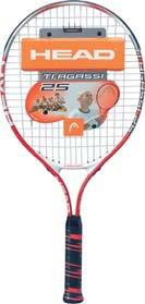 Ages 8+ or height of 50-55" Standard length adult racquet.