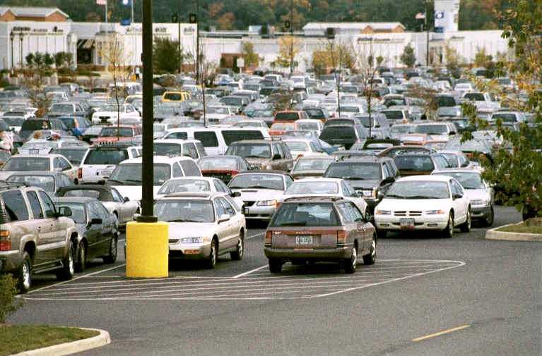congestion, impacts to roads, parking, air pollution Calculated cost savings