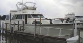 53' 1984 HATTERAS MY, T/871 TI's Dsls (majored in '08), 3 SRs, 3 heads, encl aft deck, full elecs, bow