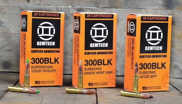 300 BLACKOUT AMMUNITION 125GR NOSLER BALLISTIC TIP SUPERSONIC This hunting round has been designed to crush the toughest, wiliest beasts with absolutely awesome stopping power and superb precision.