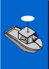 (see Figure 7) Figure 7 Lights and Shapes To alert other vessels of conditions, which may be hazardous, there are requirements to display lights at night and shapes during the day.