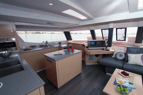 A fact which amply demonstrates Fountaine Pajot s enviable image with fans of big catamarans, and above all, this new model achieves a very successful balance between comfort and performance has got