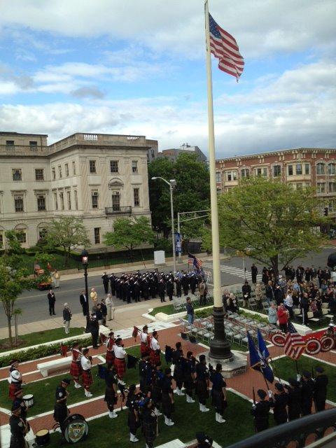During both ceremonies, Police Officers, Firefighters, and Emergency Medical Personnel who have paid the ultimate sacrifice were honored and remembered.