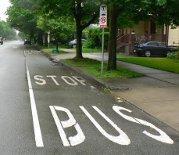 when bus stop