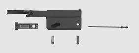 Bolt assembly with recoil spring The bolt assembly guided in the receiver is driven by the gas piston via the push rod and in connection with the recoil spring serves for feeding and ignition of the