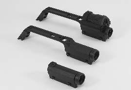 sight with red dot 2 Carrying handle with integrated 3 power optical sight 3 3 power optical