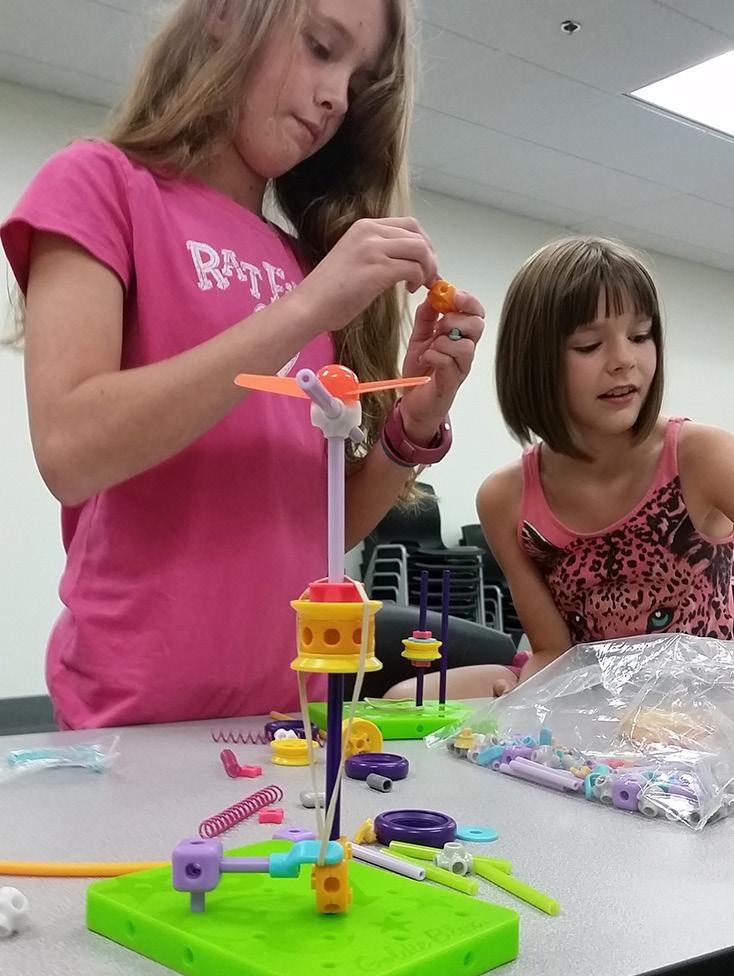 2017 SUMMER CAMP PROGRAM DISCOVER THE EXCITEMENT THIS SUMMER! Design, engineer, race, and so much more! Get in on all the STEM-related fun and learning; register before camps fill up!
