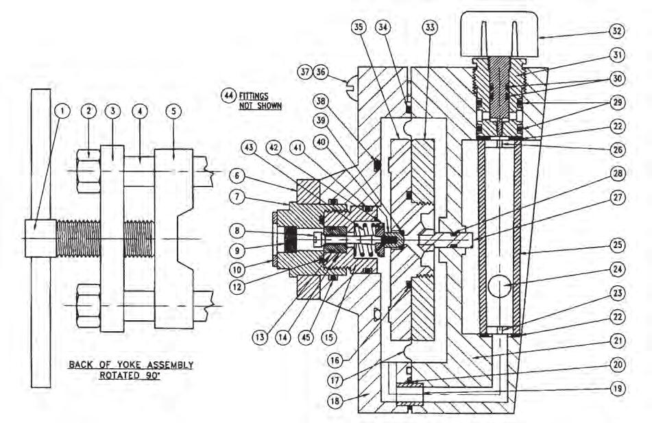 DRAWING NO. A-823 Ammoniator Parts List - Model 30 Max. Capacity: 00 PPD (2000 Gm./Hr.) Ref. No. Part No.