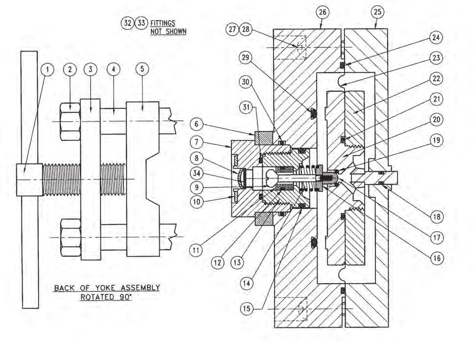 DRAWING NO. A-282 Chlorinator Parts List - Model 20 000/2000 PPD (20/40 Kg./Hr.) Ref. No. Part No.