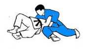 Demonstration of attacking and defending in Randori with a co-operative