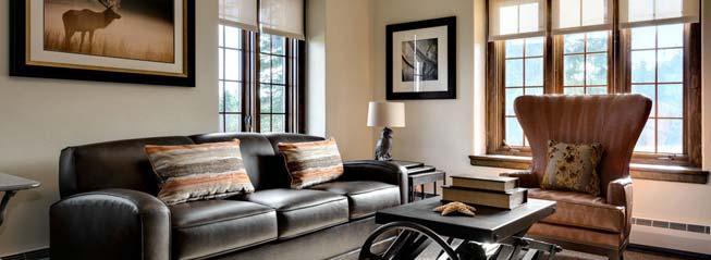 During this renovation six apartment suites were added with beautiful furnishings and
