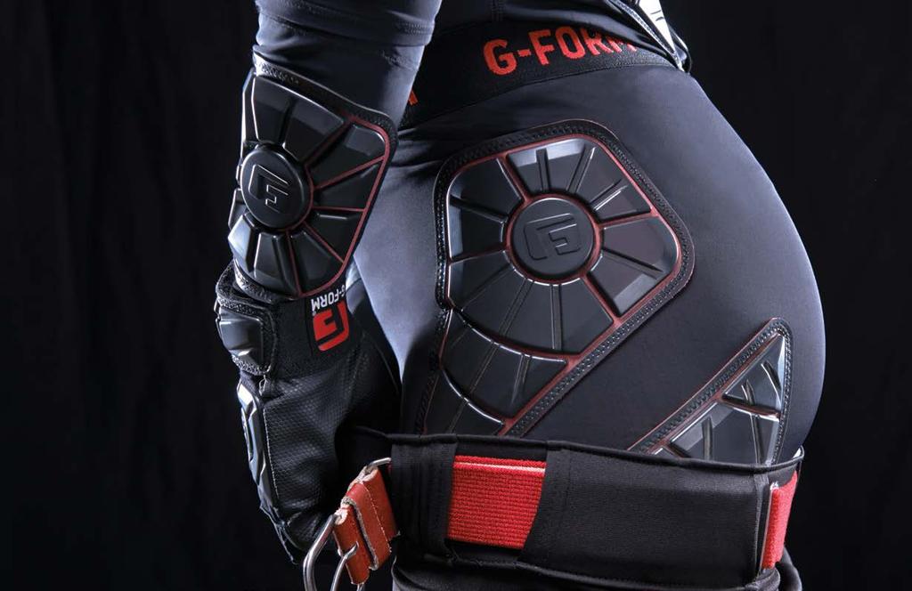 SUPER LOW-PROFILE HIP AND THIGH PROTECTION DESIGNED SPECIFICALLY FOR