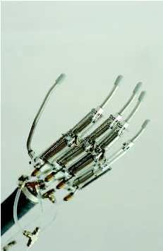 Background Figure 3: Control scheme of a body powered hand prostheses using a shoulder harness.