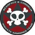 ISC: Scarface & Cordelia, Private Armored Team TAG SCARFACE, PRIVATE MERCENARY T.A.G. 6-4 9 3 5 3 5 6 3 7 Equipment: ECM Special Skills: Assault Manned V: Courage SCARFACE (Fireteam: Duo)* Mk, Heavy Rocket Launcher AP CCW.