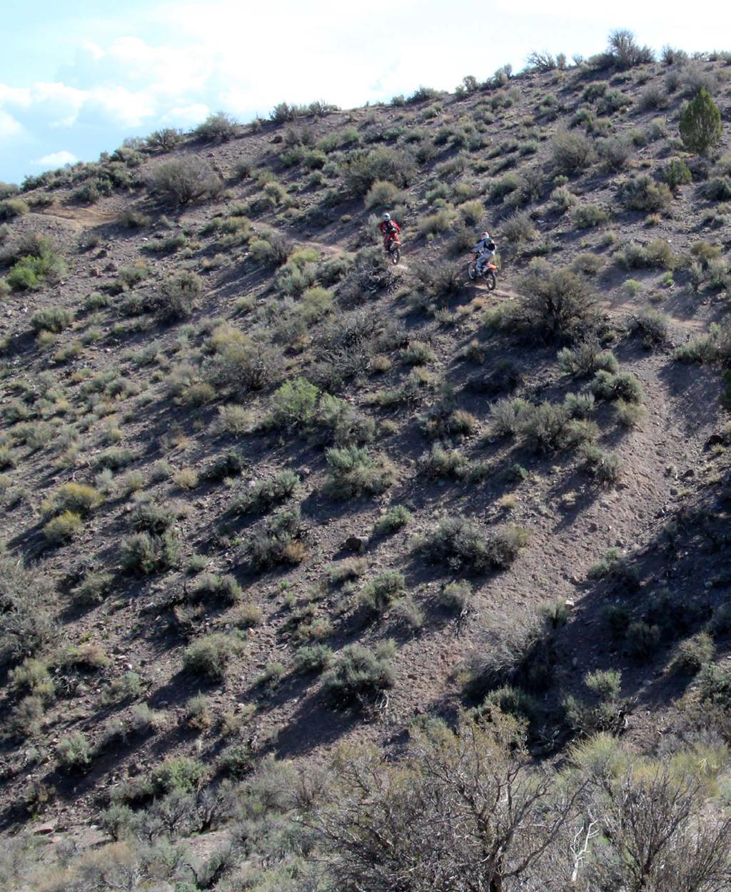 FEATURE 30TH ANNUAL MOTION PRO NEVADA 200 TRAIL RIDE P96 Elevation changes