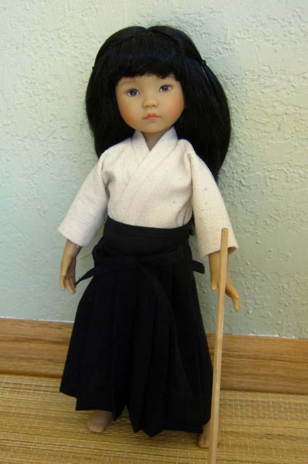 Wren Feathers Little Darling in Japan Week 3: Aikido Hakama As always this pattern is by me (Jennie Bagrowski) and is for your personal use only, you MAY share it by linking to this blog, you may NOT