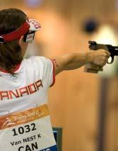 KAREN VAN NEST SHOOTING - Air Pistol 2008 Beijing Paralympic Games - 10 th Place 2006 World Championships - 6 th