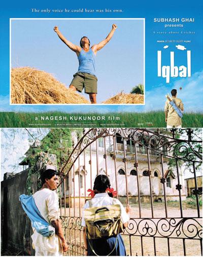 Figure # 1 Dvd Cover of Movie Iqbal The story is about an ambition, challenge and strong determination.